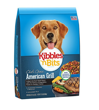 Kibbles 'n Bits Beef Steak Flavor Dry Dog Food