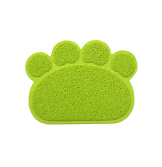 Use Lovely PVC Dog Paw Shape Cup Placemat