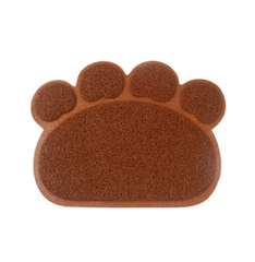 Use Lovely PVC Dog Paw Shape Cup Placemat