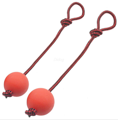 Solid Rubber Dog Chew Training Ball Toys