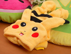 Dogs Clothes Cute Cartoon Pikachu Design