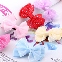 Pet Bows Lace Hair Bow Grooming Accessories