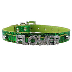 Bling Personalized Pet Dog Collar Rhinestone