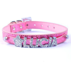 Bling Personalized Pet Dog Collar Rhinestone