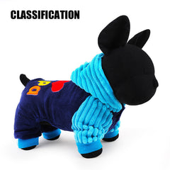 Fashion I love Papa and Mama Pet Dog Clothes