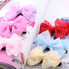 Pet Bows Lace Hair Bow Grooming Accessories