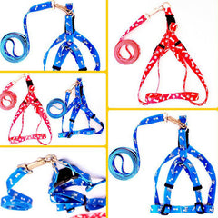 Nylon Pet Collar Harness Safety Led Leash