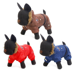 Small Large Dog Warm Clothes Winter Clothing