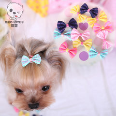 Small Dog Hair Accessories Grooming Hair Bows